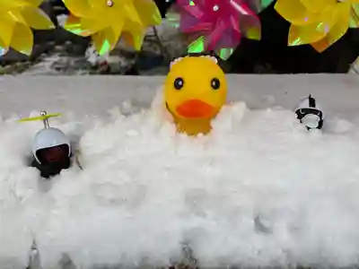 札幌諏訪神社の像