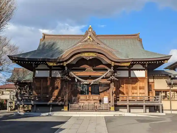 子守神社の本殿・本堂
