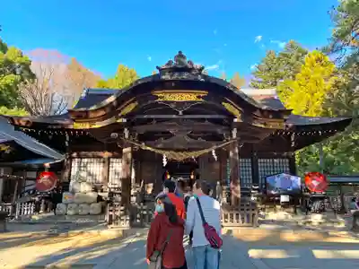 武田神社の本殿・本堂