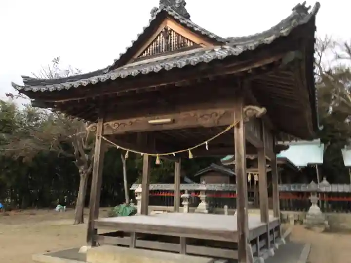 阿志都彌神社の本殿・本堂