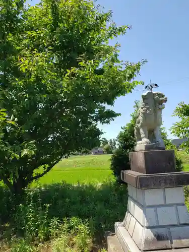 駒方神社の狛犬