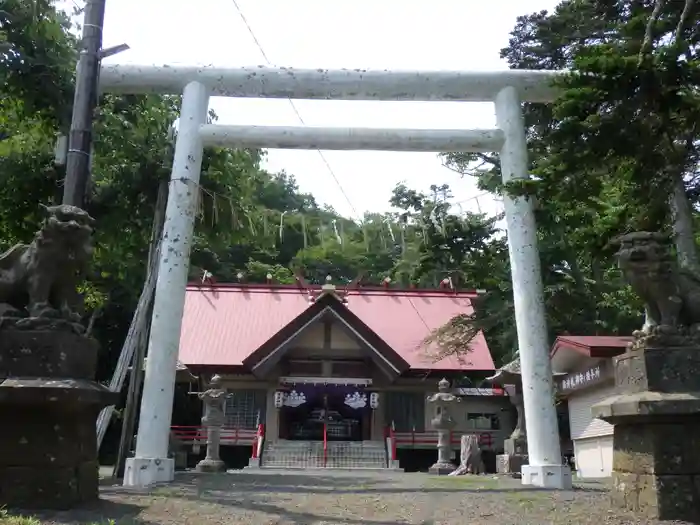 厚岸神社の鳥居