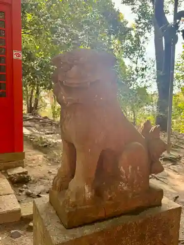 意賀美神社の狛犬