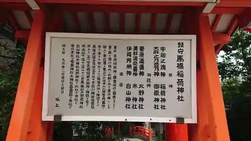 馬橋稲荷神社の歴史