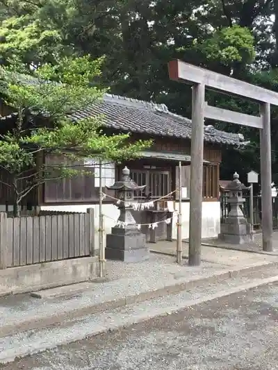 神戸神舘神明社の鳥居