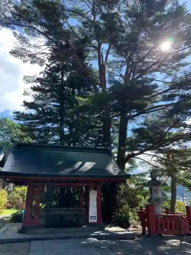 日光二荒山神社中宮祠の手水舎