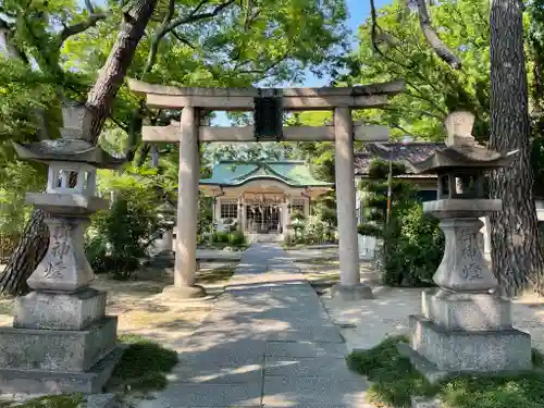 白山姫神社の鳥居