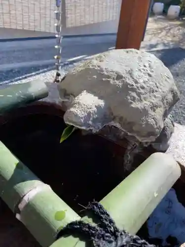 玄武神社の手水舎