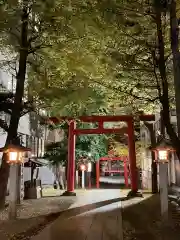 花園神社の鳥居