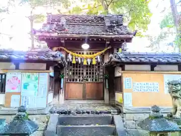 若宮八幡社の本殿・本堂
