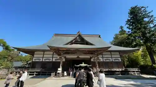 中尊寺の本殿