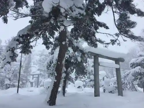 新十津川神社の鳥居