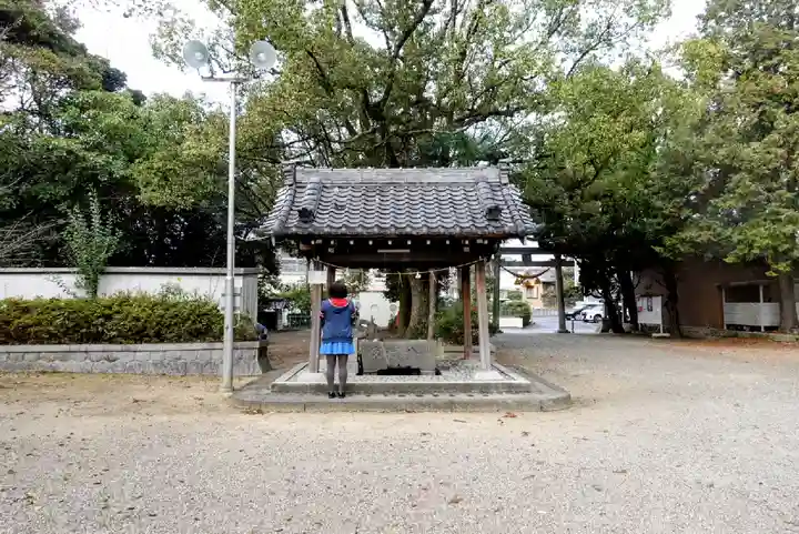 野田八幡宮の手水舎