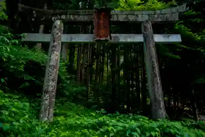 賀蘇山神社の鳥居