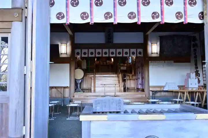 高家神社の本殿・本堂