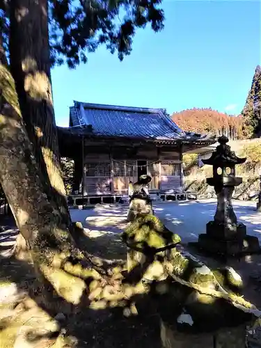 乳母神社の本殿