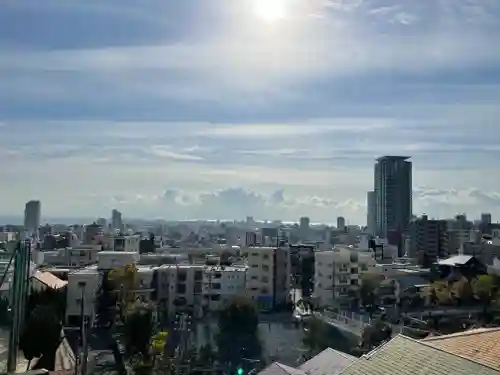 熊内八幡神社の景色