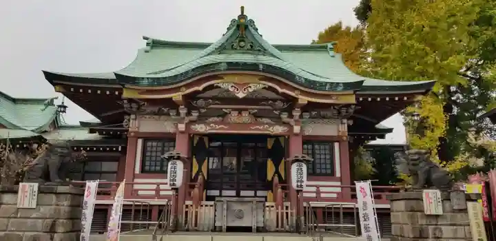諏訪神社の本殿・本堂
