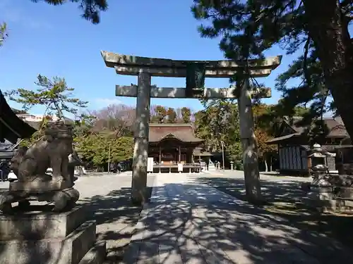 長浜八幡宮の鳥居