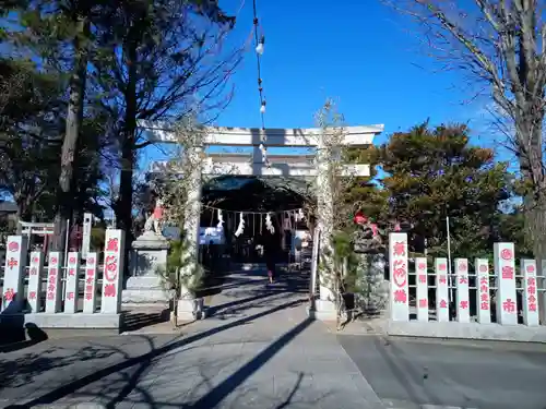 半田稲荷神社の鳥居