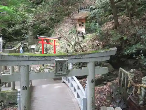 脳天大神龍王院の鳥居