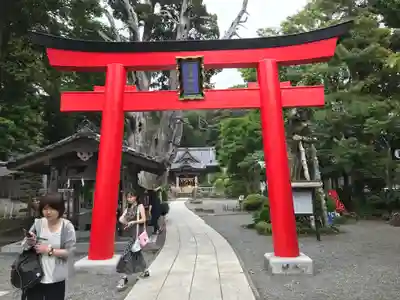 伊古奈比咩命神社の鳥居