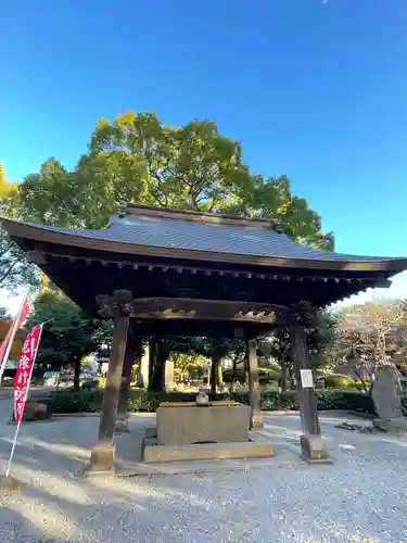 鑁阿寺の手水舎