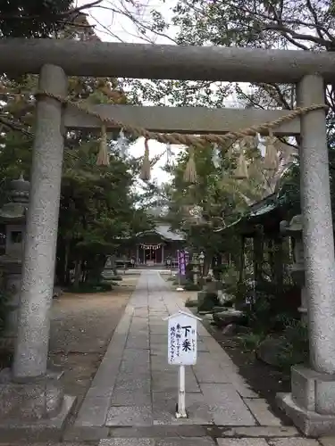 島穴神社の鳥居