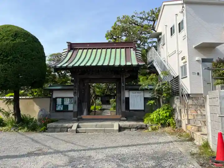 教恩寺の山門・神門