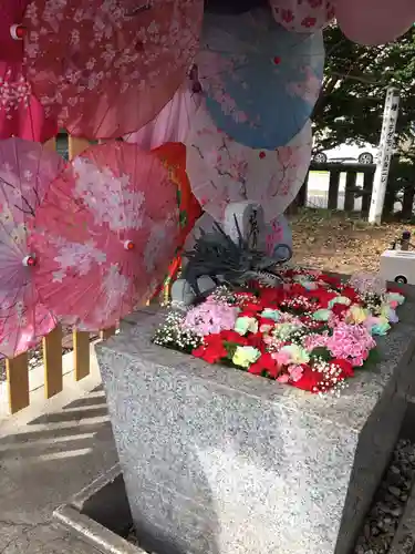 札幌諏訪神社の手水舎