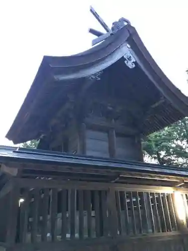 玉作湯神社の本殿