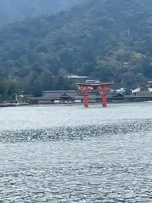 厳島神社の鳥居