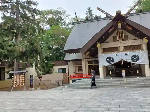 帯廣神社の本殿