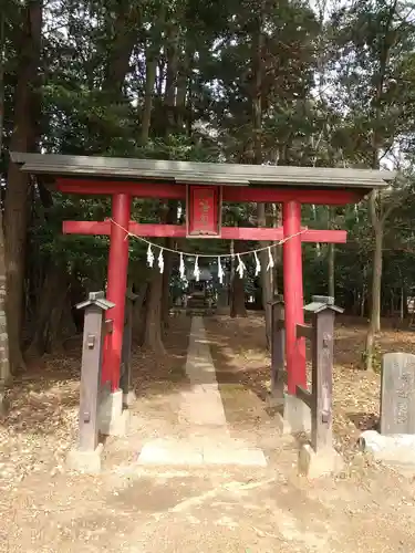 神明神社の鳥居