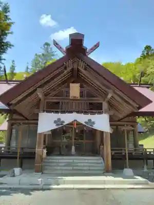 新得神社の本殿・本堂