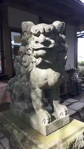 中尊寺の狛犬