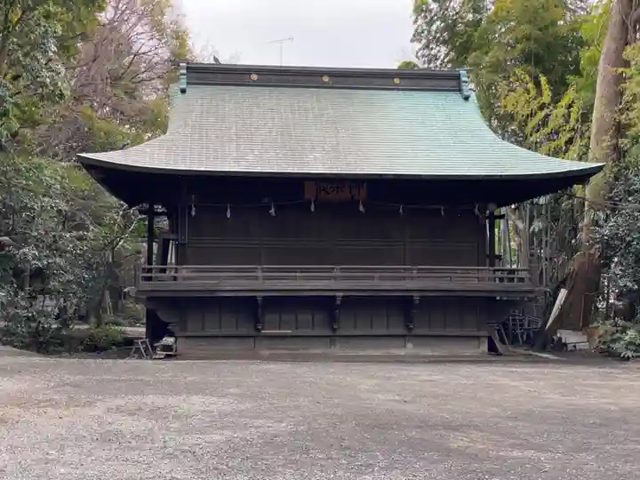 谷保天満宮の本殿・本堂