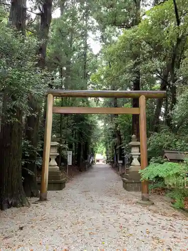 宇太水分神社の鳥居