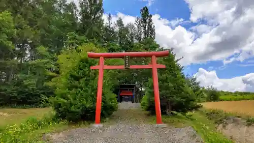 静修熊野神社の鳥居