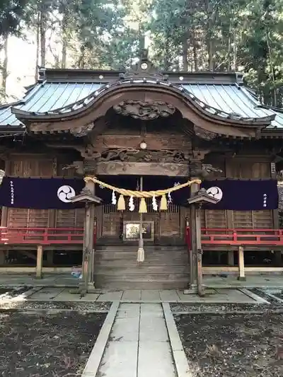 白山神社の本殿