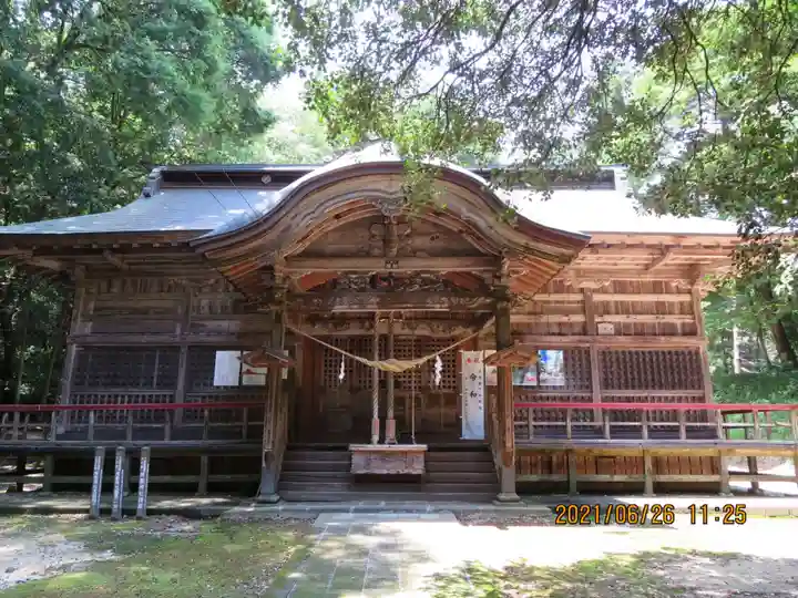 桙衝神社の本殿・本堂