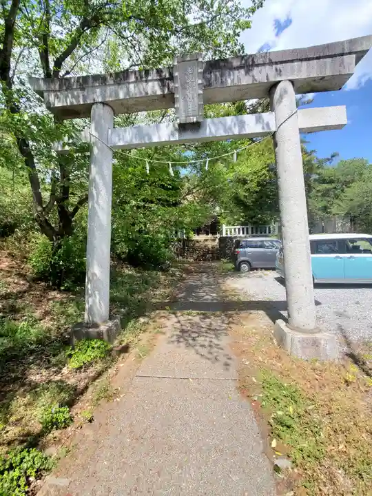 日光鹿島神社の鳥居