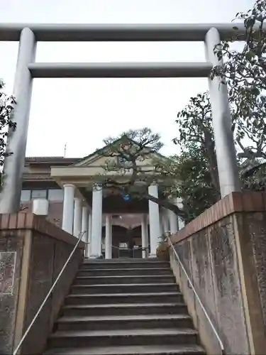 飛行神社の鳥居