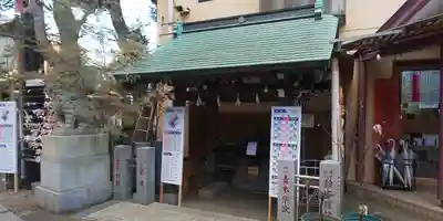 菊名神社の手水舎