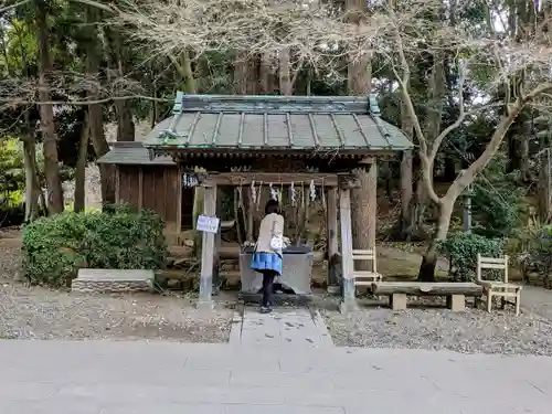 姉埼神社の手水舎