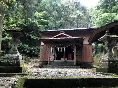 鬼神野神社の本殿・本堂