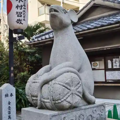 敷津松之宮　大国主神社の狛犬