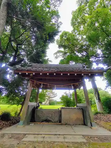 八幡社（千秋町町屋）の手水舎