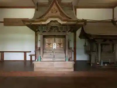 川俣神社の本殿・本堂