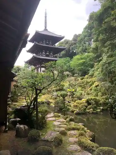 當麻寺西南院の庭園